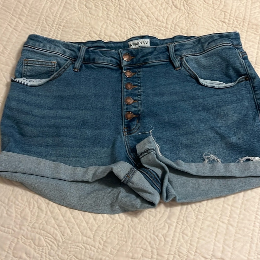 Ava & Viv Denim Shorts